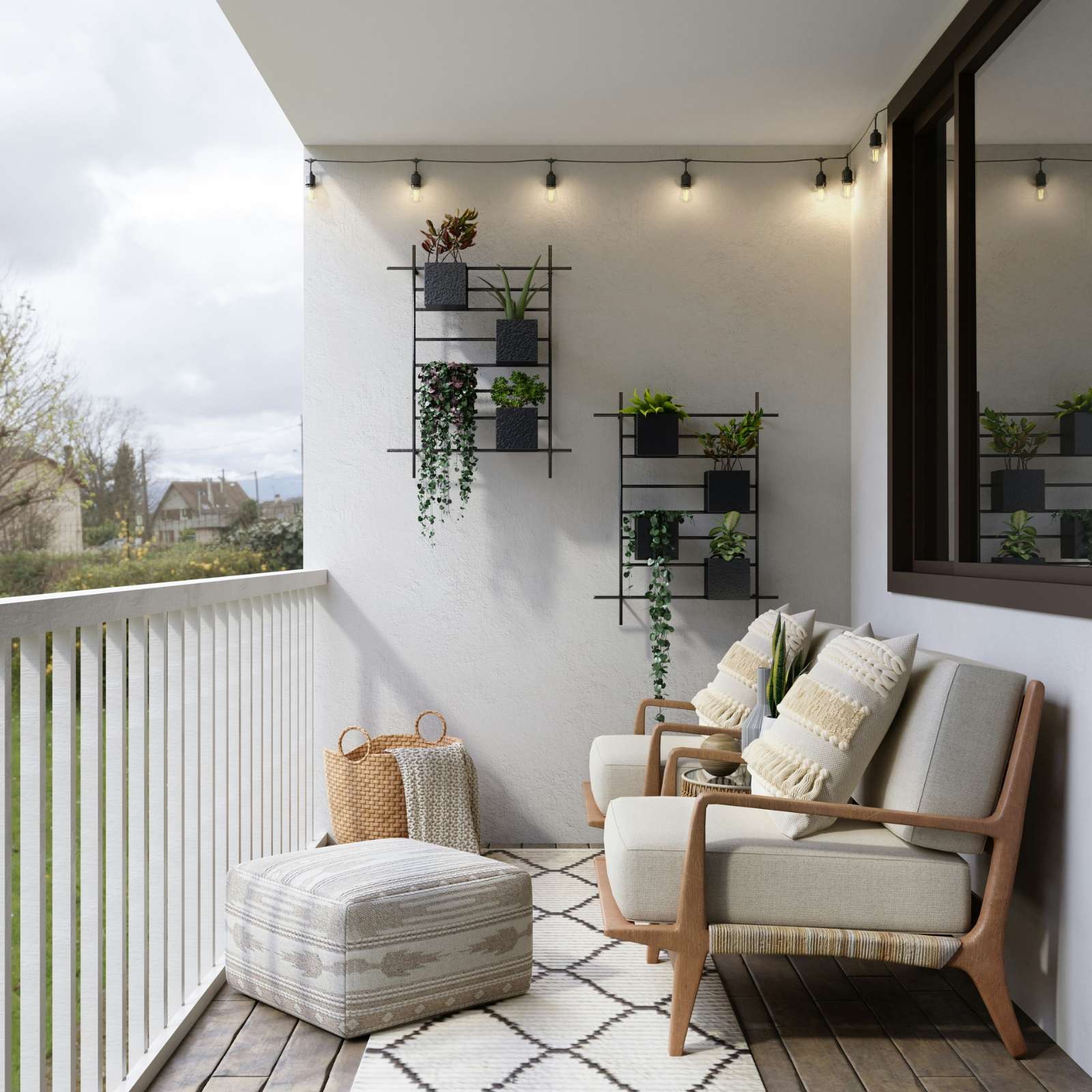 Balcony, garden, terrace