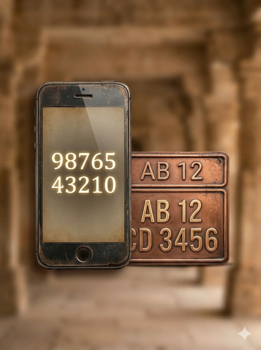 mobile-vehical number